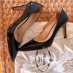 Prada Black Heels